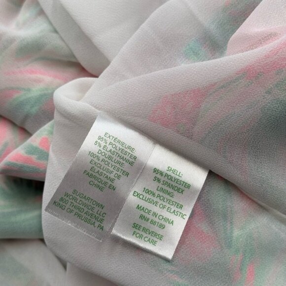 🆕 LILLY PULITZER 🧿 NWT Taviana Stretch Dress, Coming in Hot Blue Horizon, Sz 2 - Picture 16 of 16